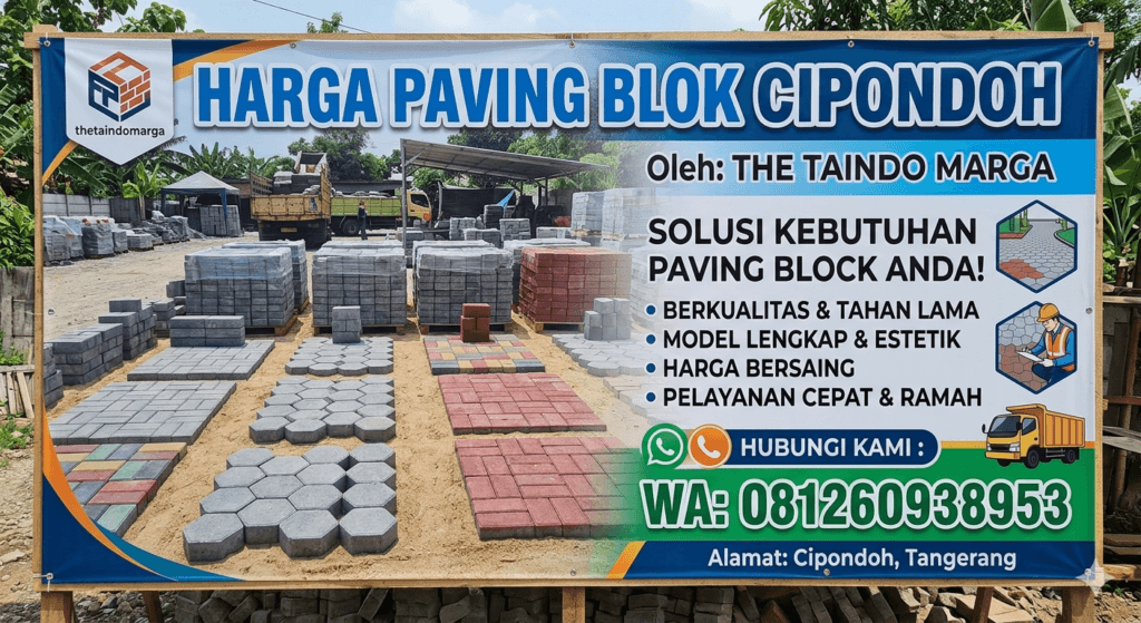 Harga Paving Block Cipondoh
