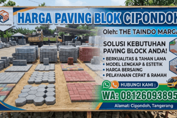 Harga Paving Block Cipondoh