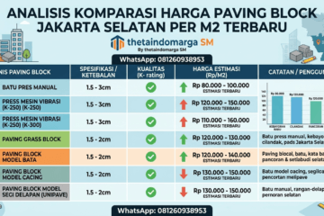 Harga Paving Block Jakarta Selatan per M2