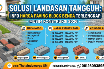 Harga paving block Benda
