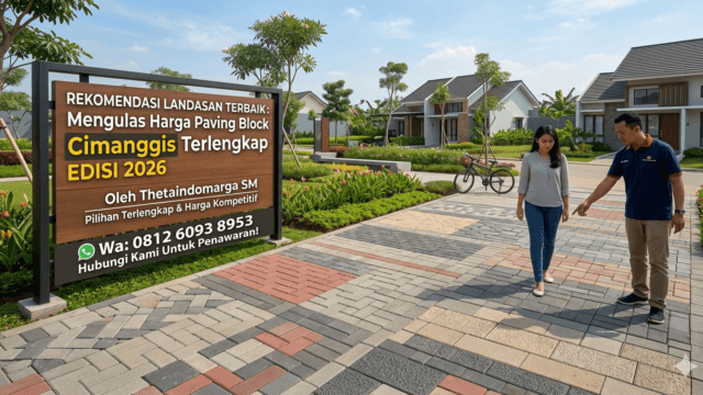 Harga pasang paving block bekasi