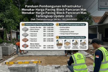 Harga paving block Pancoran Mas