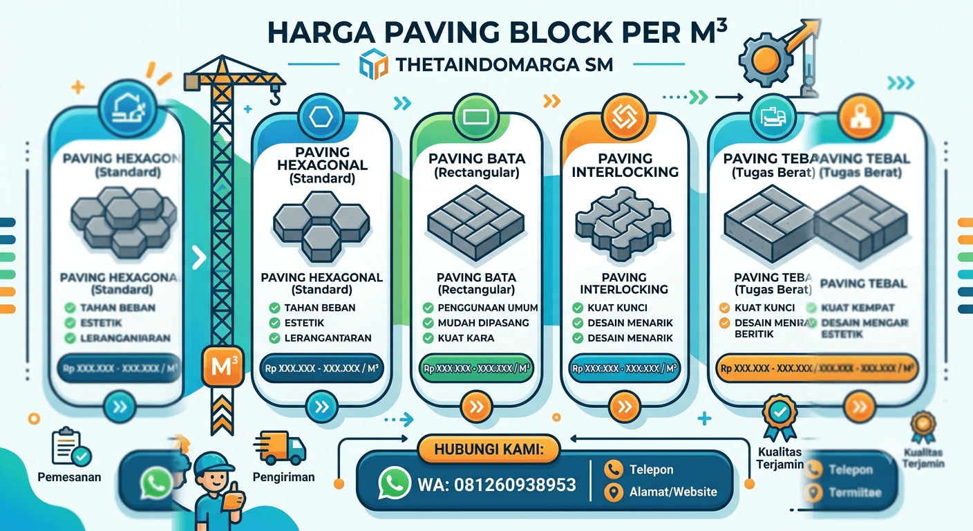 harga paving block per kubik