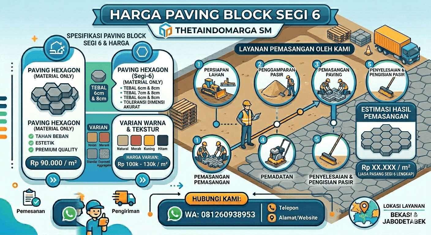 harga paving block segi 6